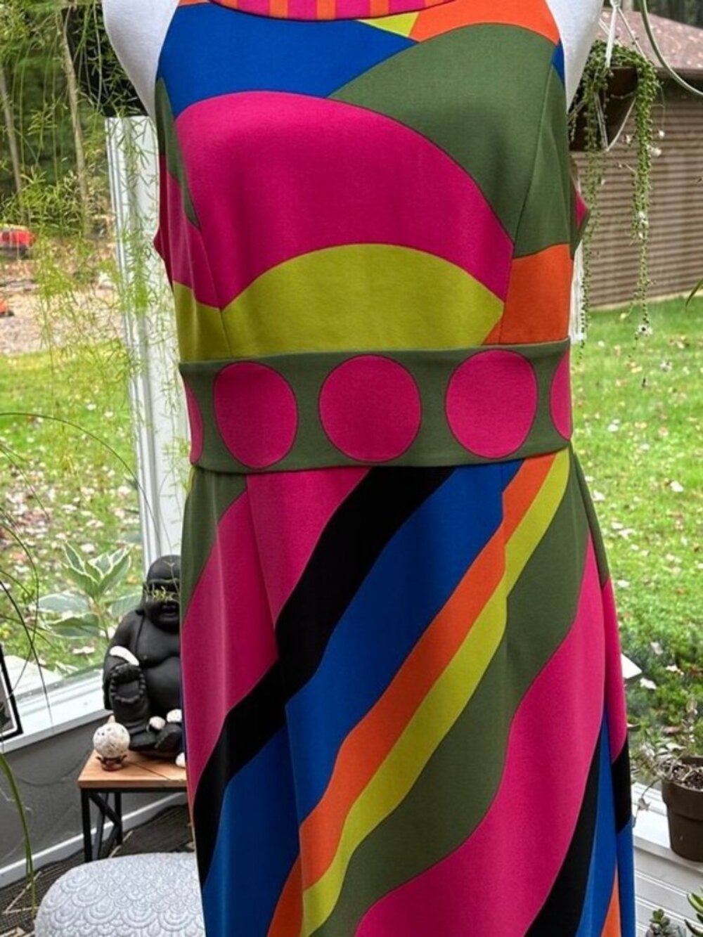 [PL7212 QA-1] Muse Colorful Mod Dress Size 10
